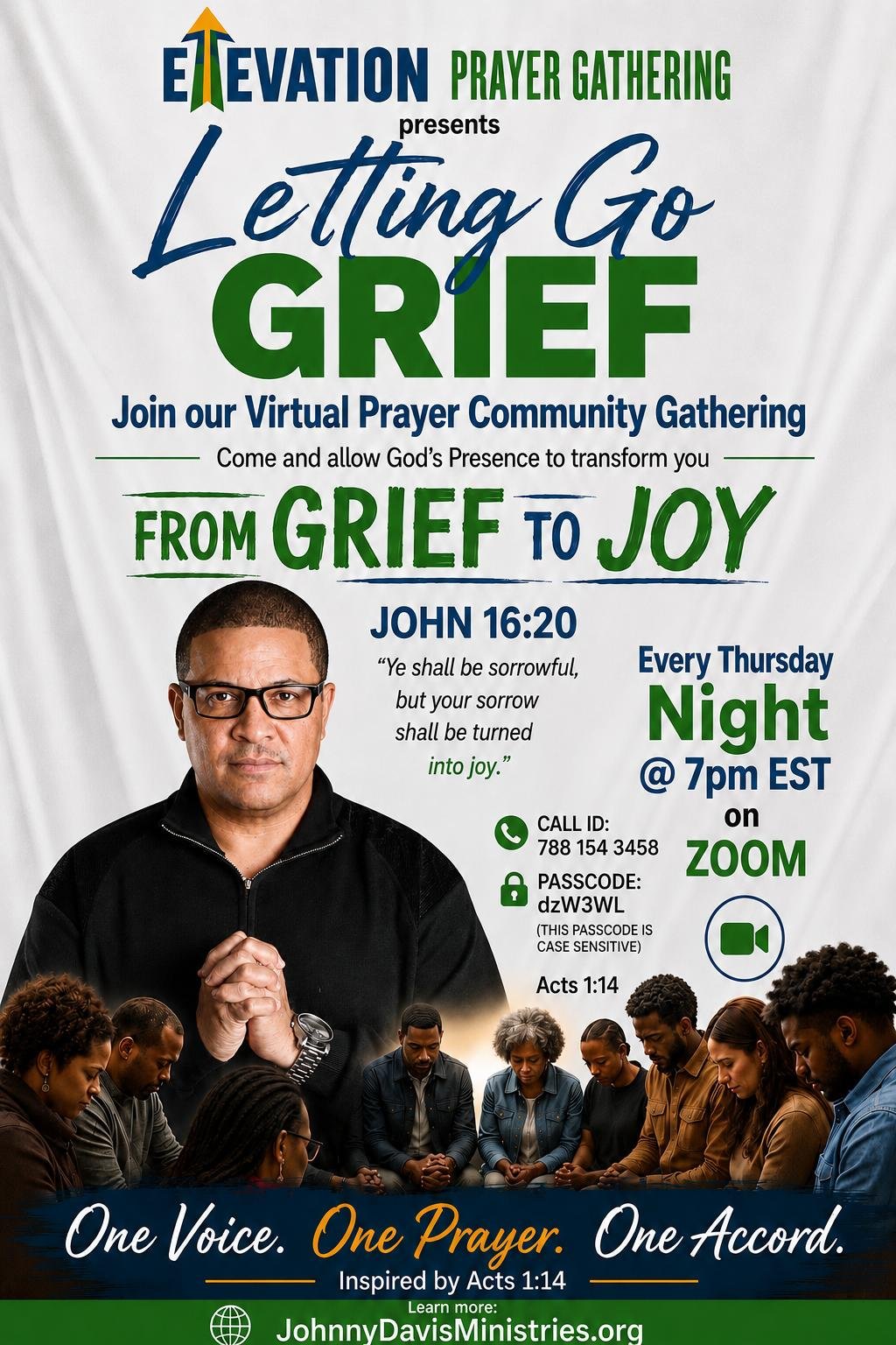 Elevation Prayer Gathering — From Grief to Joy